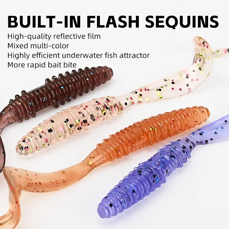 Señuelo blando Meredith Mad Wag 75mm - imagen 5