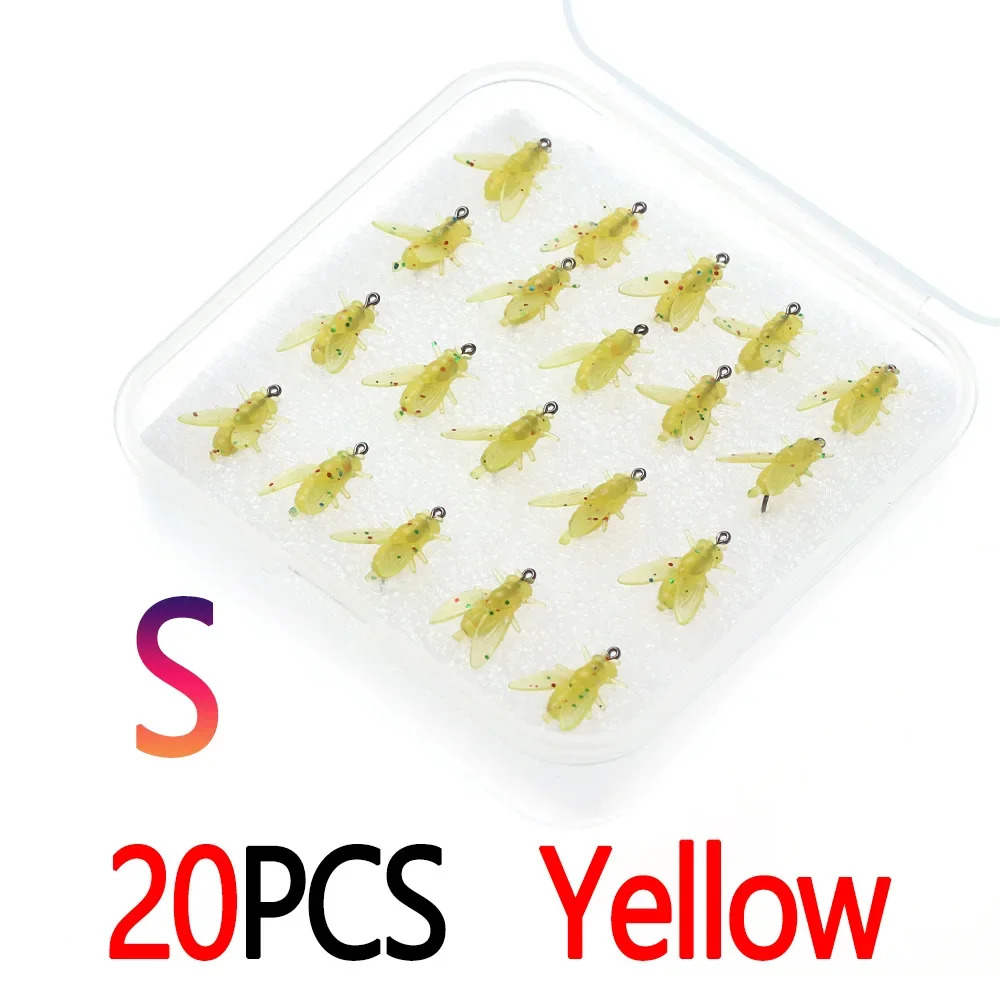 20pcs Yellow S