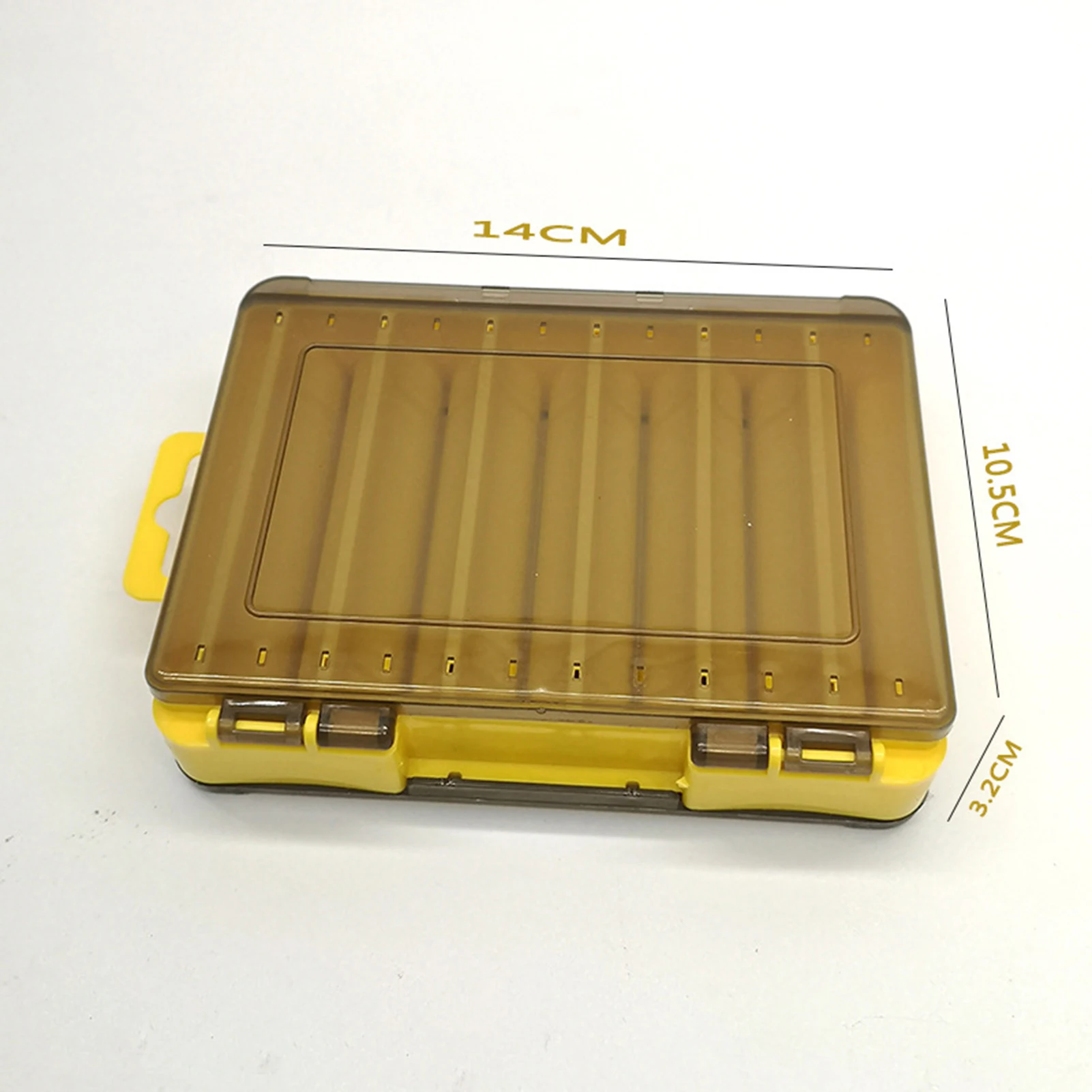 Estuche organizador de aparejos de pesca de doble cara, caja de aparejos de anzuelo de señuelo de pesca Visible, Kit de accesorios de pesca - imagen 5