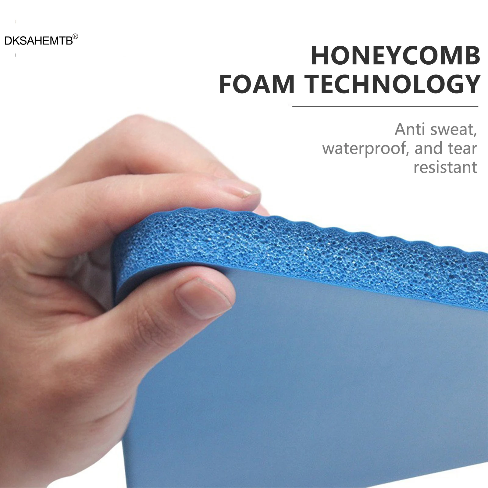 Estera de Yoga de 60x25cm, estera de Fitness para el hogar de 15mm para Yoga, Pilates, soporte plano, rollo de vientre, deportes, equipos deportivos portátiles para interiores y exteriores - imagen 3