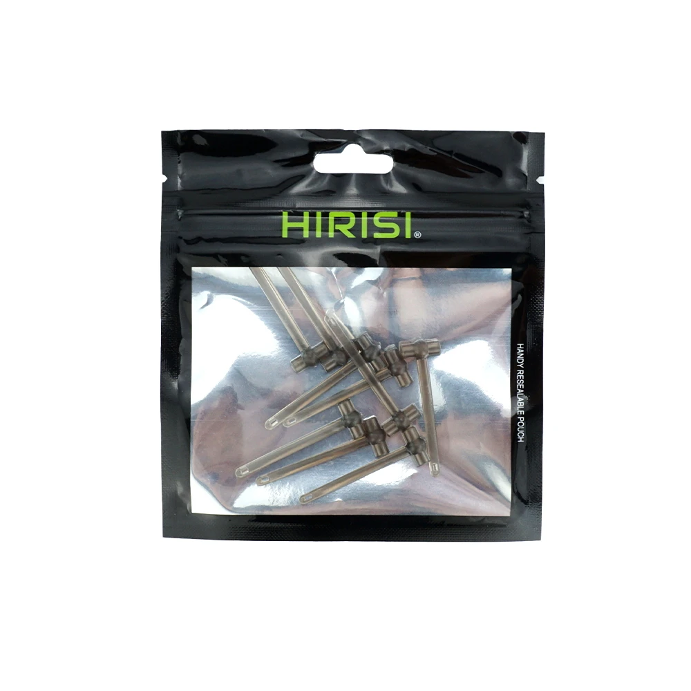 Hirisi manga antienredos para pesca de carpa, goma de cola giratoria de cambio para línea de líder de carpa, aparejo de pelo, accesorios de pesca - imagen 5