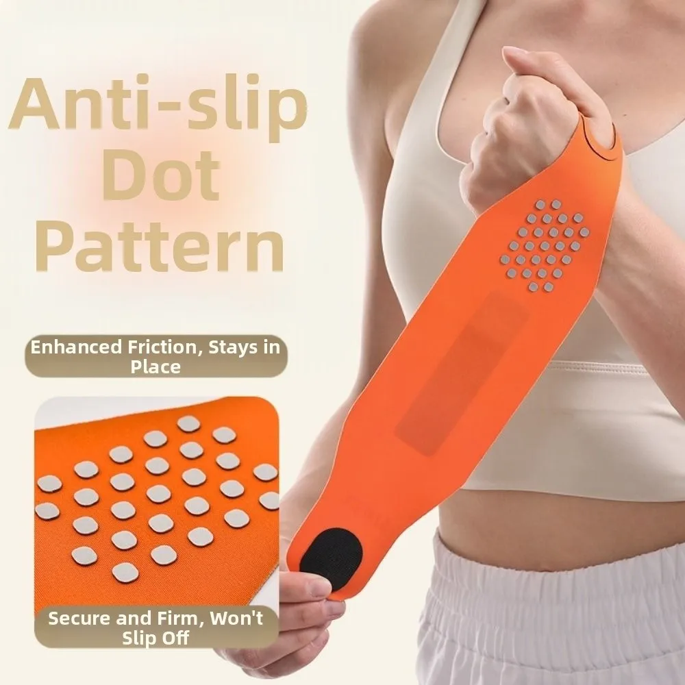 Muñequera deportiva de nailon y LICRA con cinta de sujeción, pulsera para tendinitis, esguince de muñeca, funda para muñeca ultrafina - imagen 4