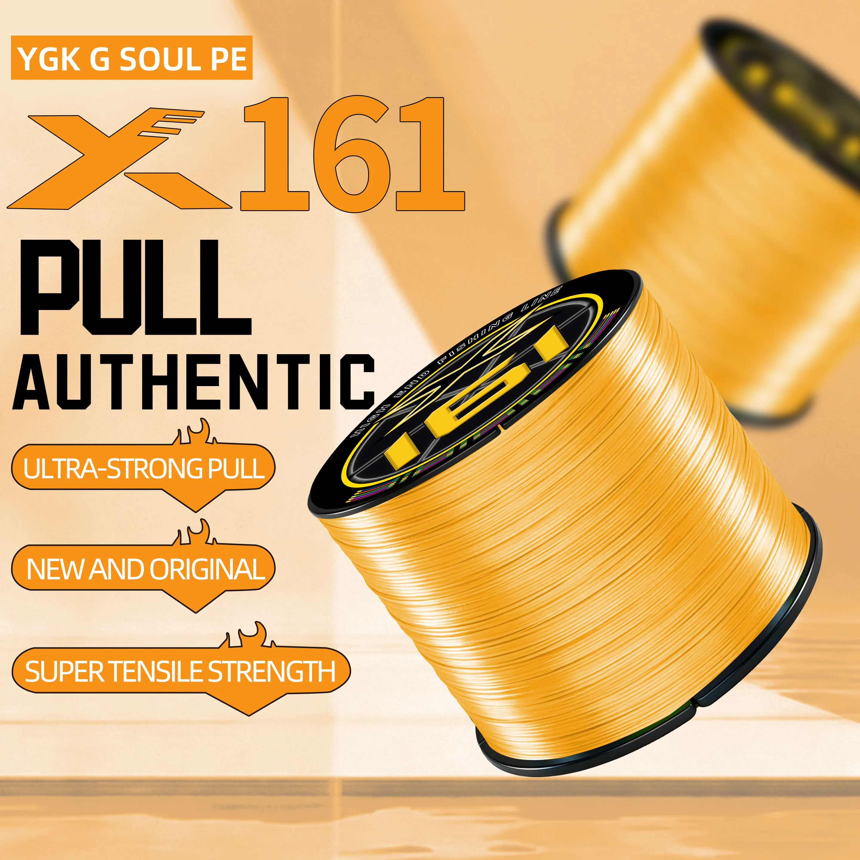 YGK G-Soul X16 Hilo Trenzado PE 16 Hilos – Multifilamento para Pesca