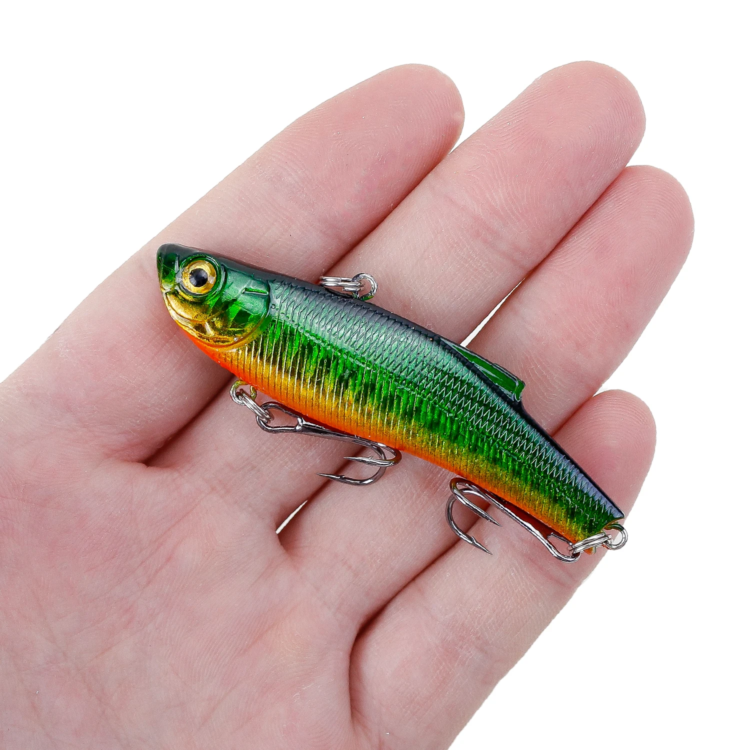 Señuelo de Pesca Artificial VIB, cebo duro de 18g y 70mm, Wobblers Isca, ideal para invierno, 1 unidad - imagen 5