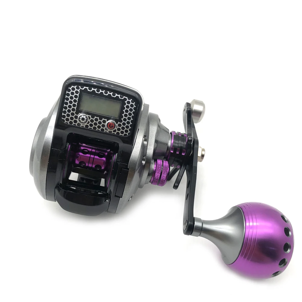 Carrete de pesca Baitcasting 16 + 1BB, con pantalla Digital, rueda de pesca electrónica, arrastre, relación 6,3: 1, máxima resistencia de 10kg - imagen 3