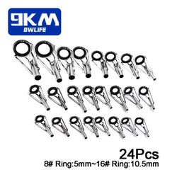 Kit reparación guías de caña – Punta cerámica y acero inoxidable
