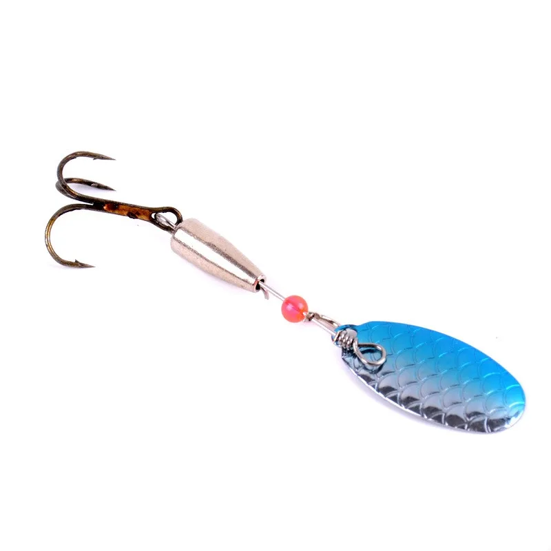 Cuchara Giratoria Metal 6cm 4g – Wobbler para lubina y trucha - imagen 4