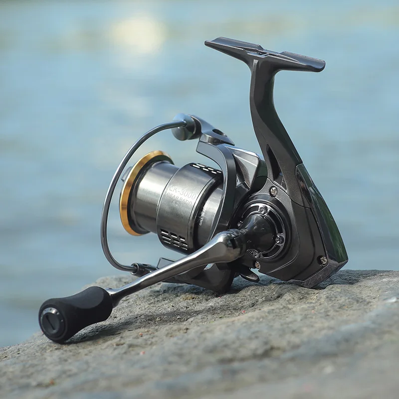 LINNHUE-carrete de Pesca de doble Mango, accesorio de arrastre máximo de 18kg, artículos de Pesca frescos, novedad, 1000-3000 2500 - imagen 5