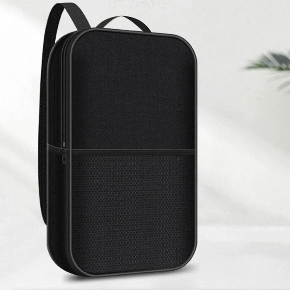 Bolsa portátil para raqueta de Pickle, mochila profesional para Paddle de Pickleball, organizador de raqueta de Color sólido de gran capacidad, deportes - imagen 3