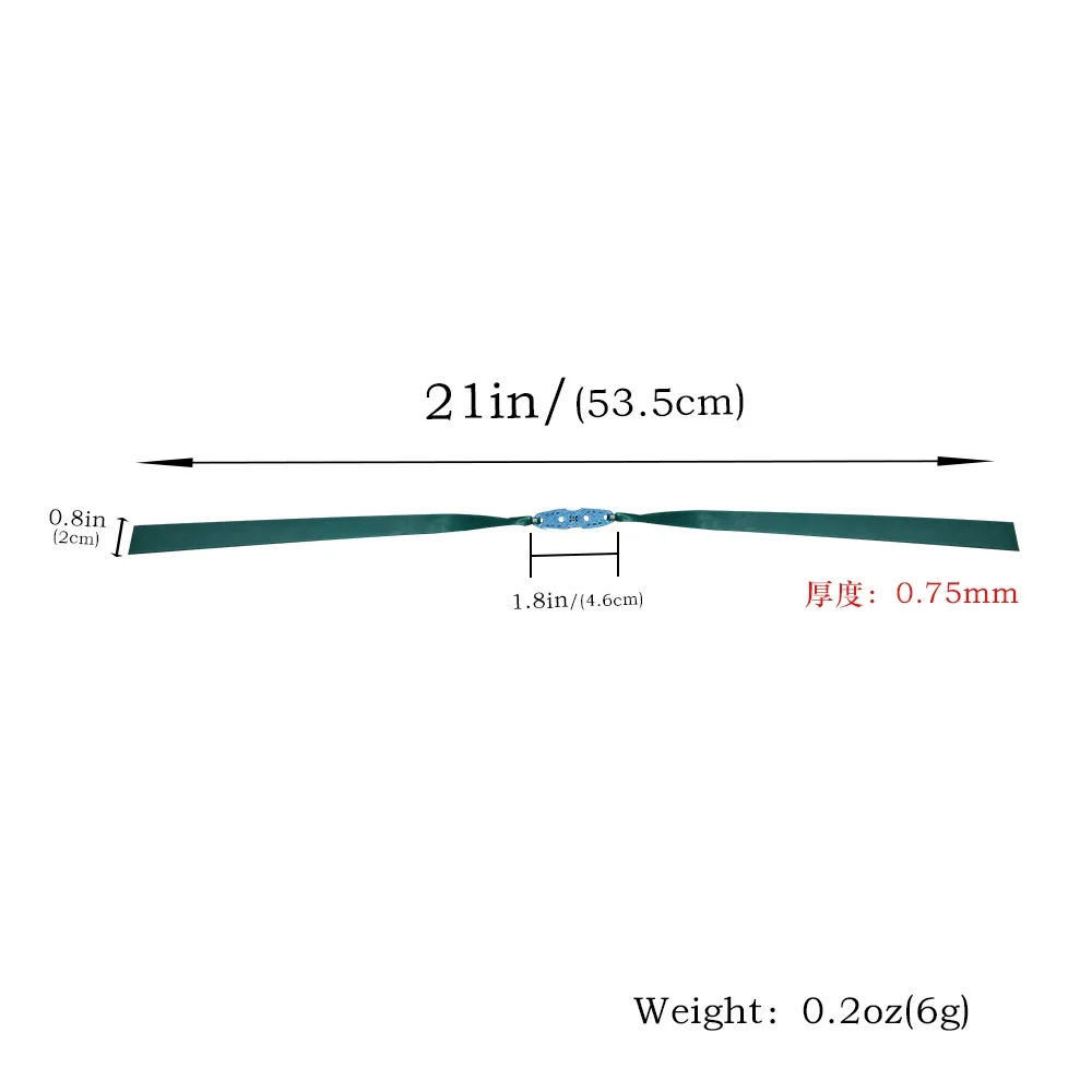 Juego de banda de goma verde, 0,75mm de espesor, 10 Uds., banda de goma especial para tirachinas, banda de goma plana de alta elasticidad, accesorios para tirachinas - imagen 2
