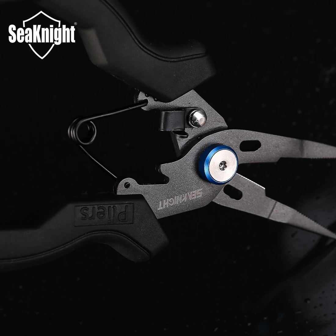 Herramientas de pesca marca SeaKnight, alicates de pesca multifuncionales, 80,7g, corte de línea PE ligero y fuerte, alta calidad - imagen 4