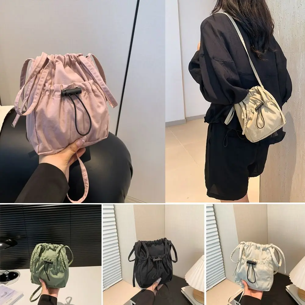 Bolso de hombro de gran capacidad a la moda para mujer, bolso sencillo y versátil para teléfono móvil, bolso de mano, bolso cruzado con cordón reutilizable