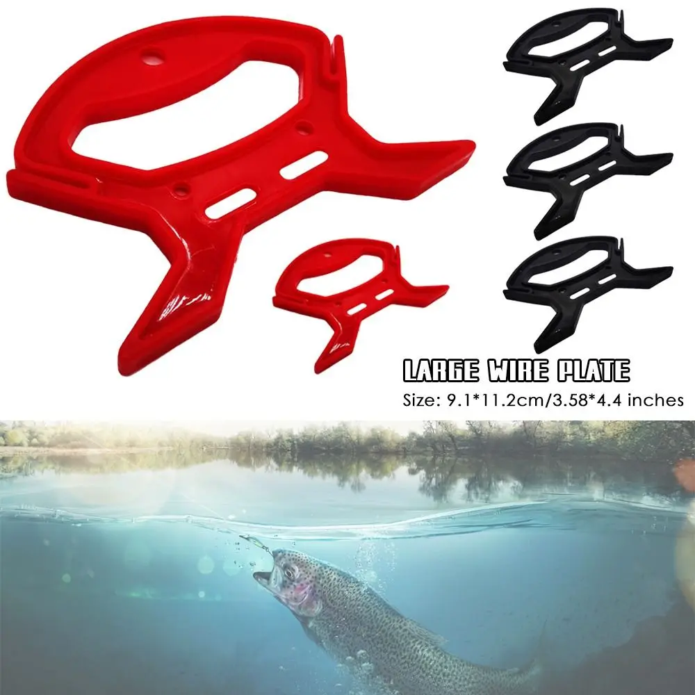 Enrollador de línea de pesca de plástico, tableros de almacenamiento de bobinado de peces, Señuelos de Pesca, soportes de alambre, carpa, placa de crisol, gancho, herramienta de pescado - imagen 2