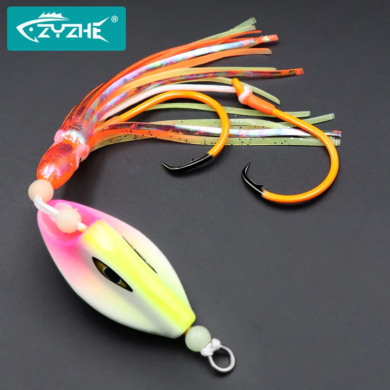 ZYZHE Señuelos de altura para atún, marlin y pez espada