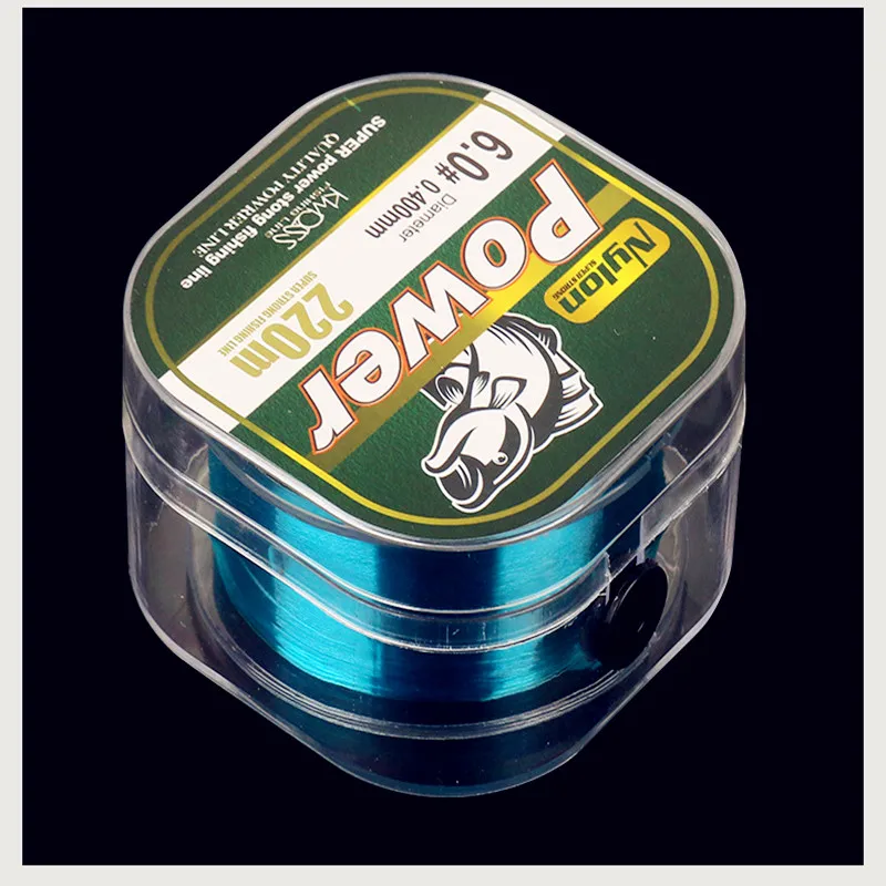 Pesca de carpa verde oscuro, nailon japonés recubierto de fluorocarbono, barco de Pesca de mar, sedal de hundimiento de sal, equipo de Pesca - imagen 4