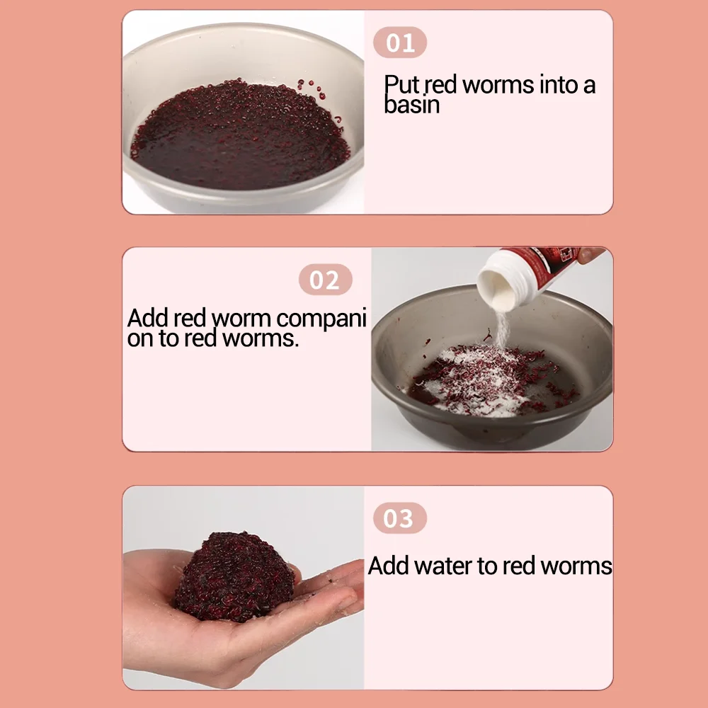 200ML polvo aroma de gusano de sangre atrayente de pescado concentrado gusano rojo polvo Mate cebo aditivo lubina bagre accesorios de pesca - imagen 3