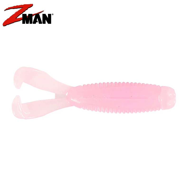 Z-Man 미니 더블 테일 미니 더블 플로팅 소프트 네드 낚시 그룹 블랙 핏 소프트 버그베이스 미끼 루어 가짜 - imagen 3