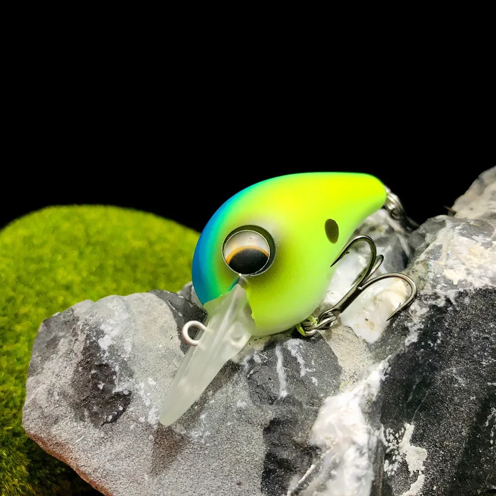 GREENSPIDER Crankbait para bass y crappie – Señuelo de plástico duro - imagen 4