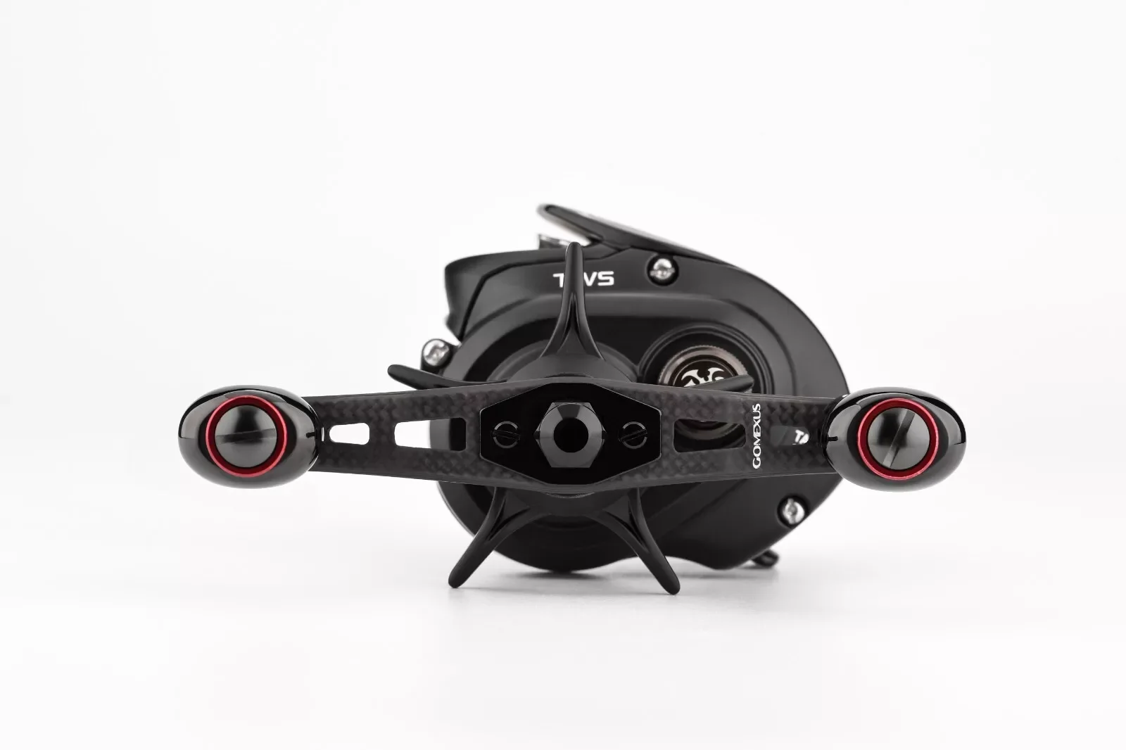 Gomexus mango de carrete de carbono 85mm Finesse para Daiwa Steez Tatula SS Air Lew's Abu Garcia Okuma Quantum Baitcaster DC85-T22 - imagen 4