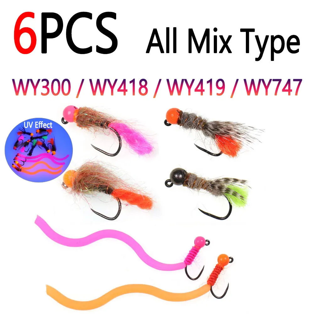6pcs All Mix