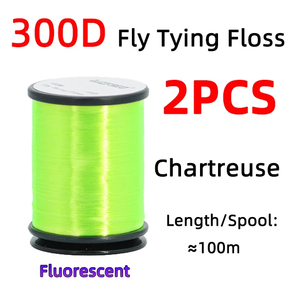 2PCS UV Chartreuse