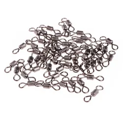 Swivel con rodamiento de bola y anillas snap para carpfishing