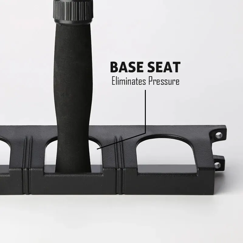 Soporte de exhibición Vertical para caña de pescar, estante colgante de pared, 1 piezas - imagen 3