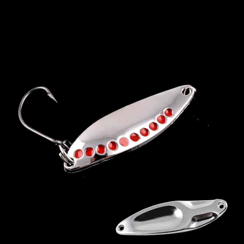 10 unids/set señuelo giratorio de Metal señuelo cuchara conjunto oro plata pesca Spinner señuelos Kit lentejuelas aparejos de pesca cebo duro 2,5G 3,5G 5G - imagen 5