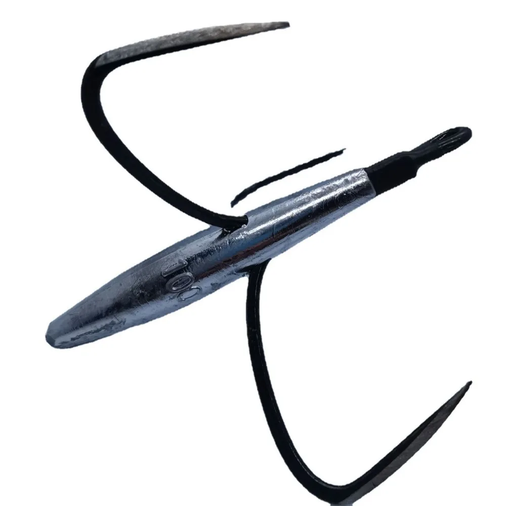 Anzuelo afilado de 30g-100g, anzuelos triples fuertes, plomo grande, anzuelo de peso para pesca en el mar - imagen 5