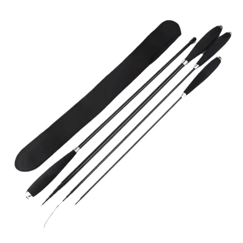 Caña de pescar telescópica ultraligera para niños, fibra de carbono, mini caña de flujo, caña de pescar para principiantes - imagen 5