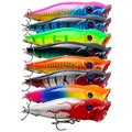 8Pcs Popper bait