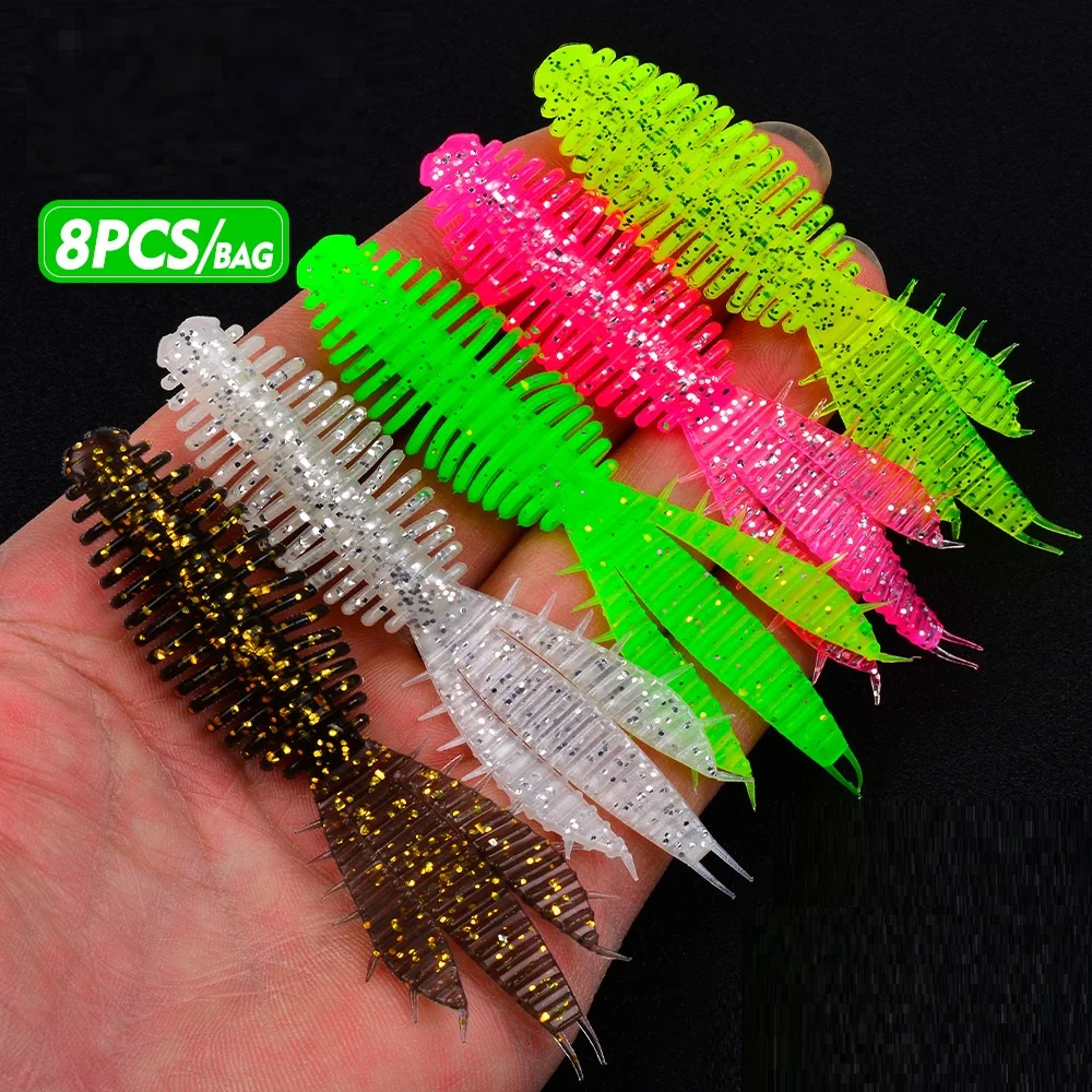 LHFSH Jig camarón NED Rig – Vinilo flotante con atrayente - imagen 4