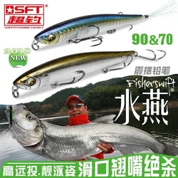 SFT Shuiyan 70S Popper – Señuelo de superficie para lubina
