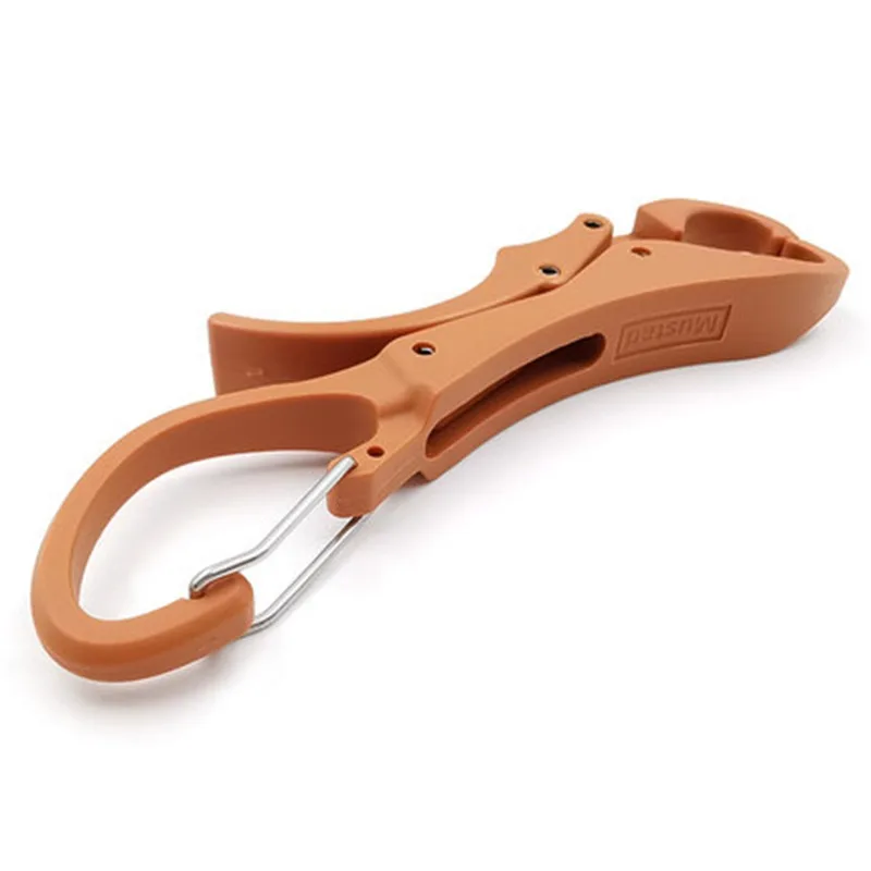 Mustad MT090 13,5 CM Clip de pescado labio Mustad pinzas de pesca abrazadera de pesca gatillo de labio alicates de bloqueo accesorios de equipo de pesca - imagen 2