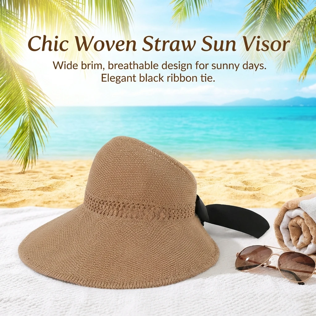 Sombrero pesca mujer protección solar – Ala ancha plegable con lazo - imagen 5