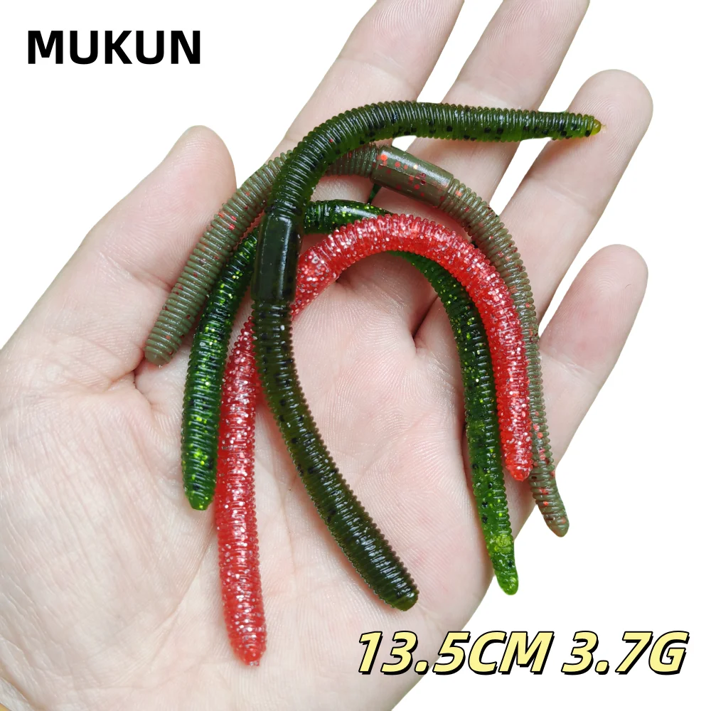 Vinilos Senko MUKUN 13,5 cm – Señuelo Neko para Lubina