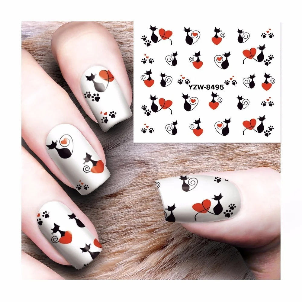 Calcomanías para uñas dedo