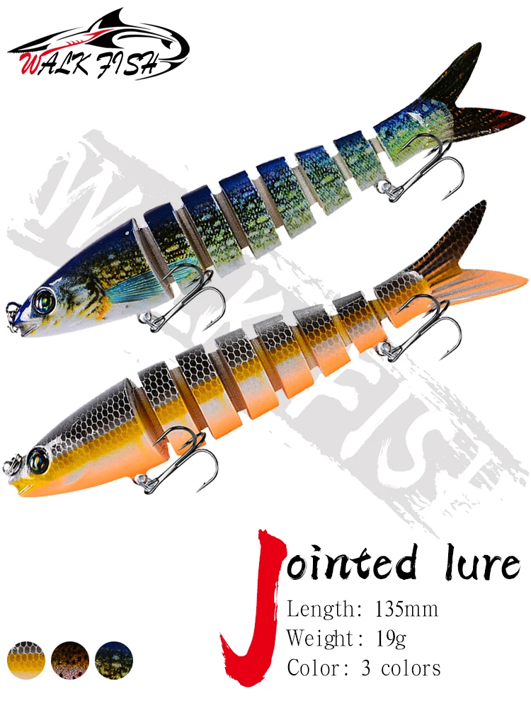 Señuelo Swimbait vista frontal