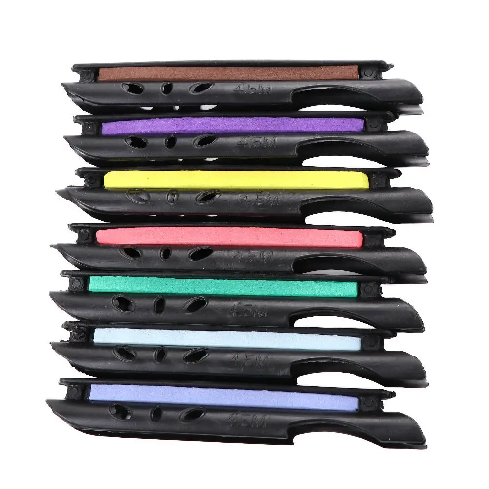 Placa de bobinado de pesca de plástico EVA, Clip en caña, soporte de línea de pesca, placa de bobinado, accesorios, herramientas, 10 unidades por lote - imagen 2