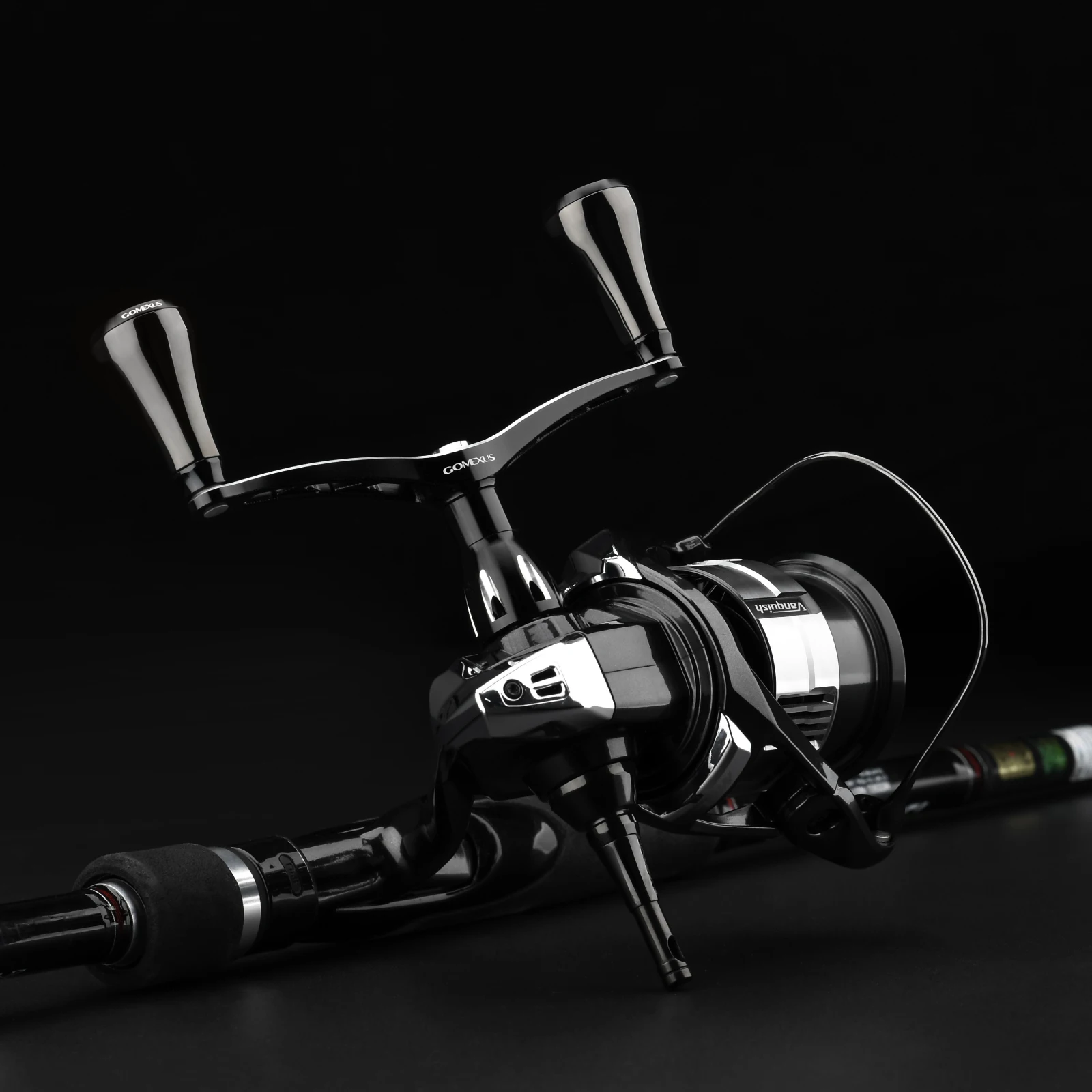 Gomexus, 1 unidad, perilla giratoria de aleación de titanio con mango de carrete de 20mm para Shimano Stradic Vanford Ultegra Daiwa Fuego LT Exist Baitcasting - imagen 3