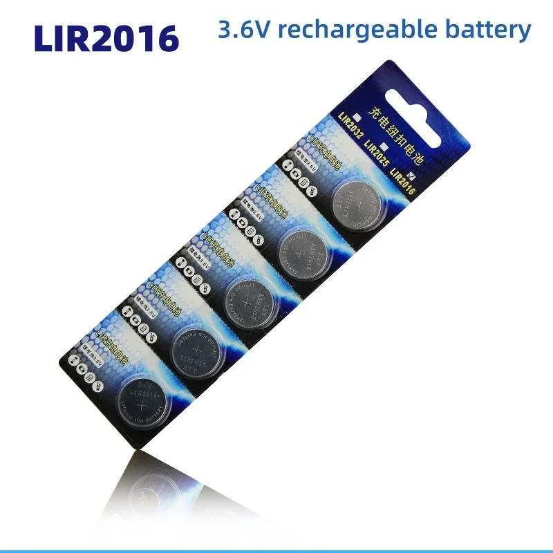 Batería recargable LIR2016 de litio compatible CR2016 para pesca - imagen 5