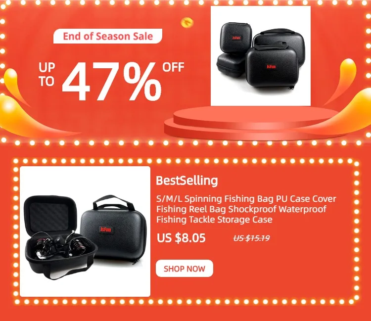 ¡Experimente la mejor protección y conveniencia con nuestra bolsa de pesca giratoria más vendida ahora hasta un 47% de descuento!