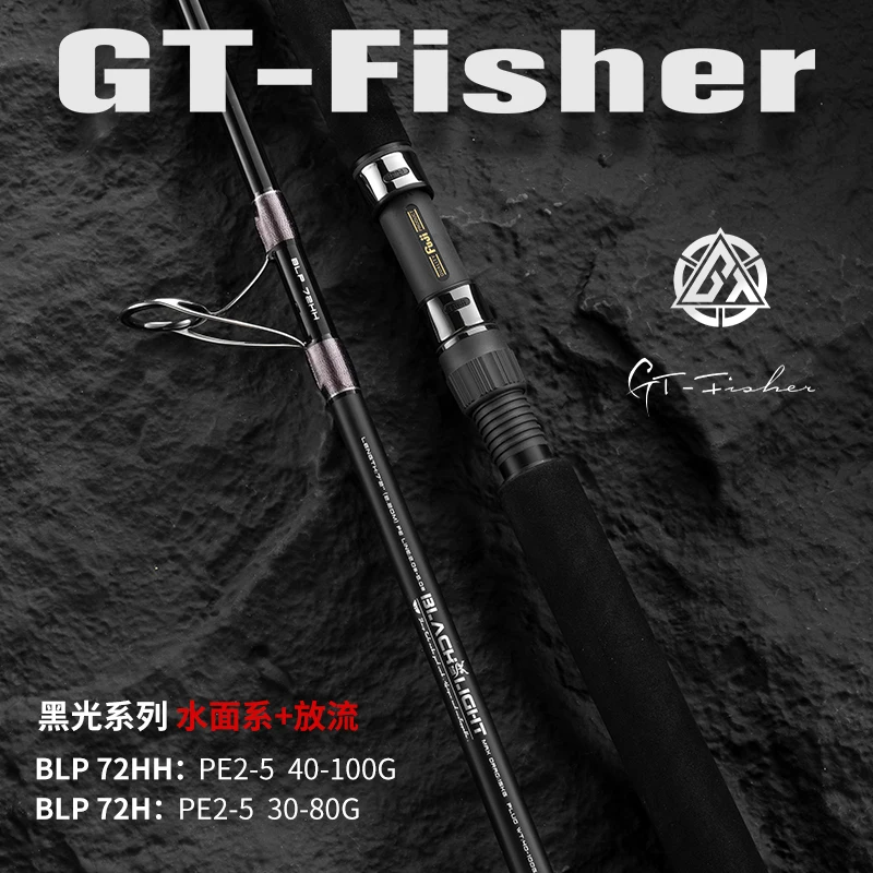Caña de spinning ligera ECOODA GT-FISHER – Acción BLP 7'2" - imagen 2