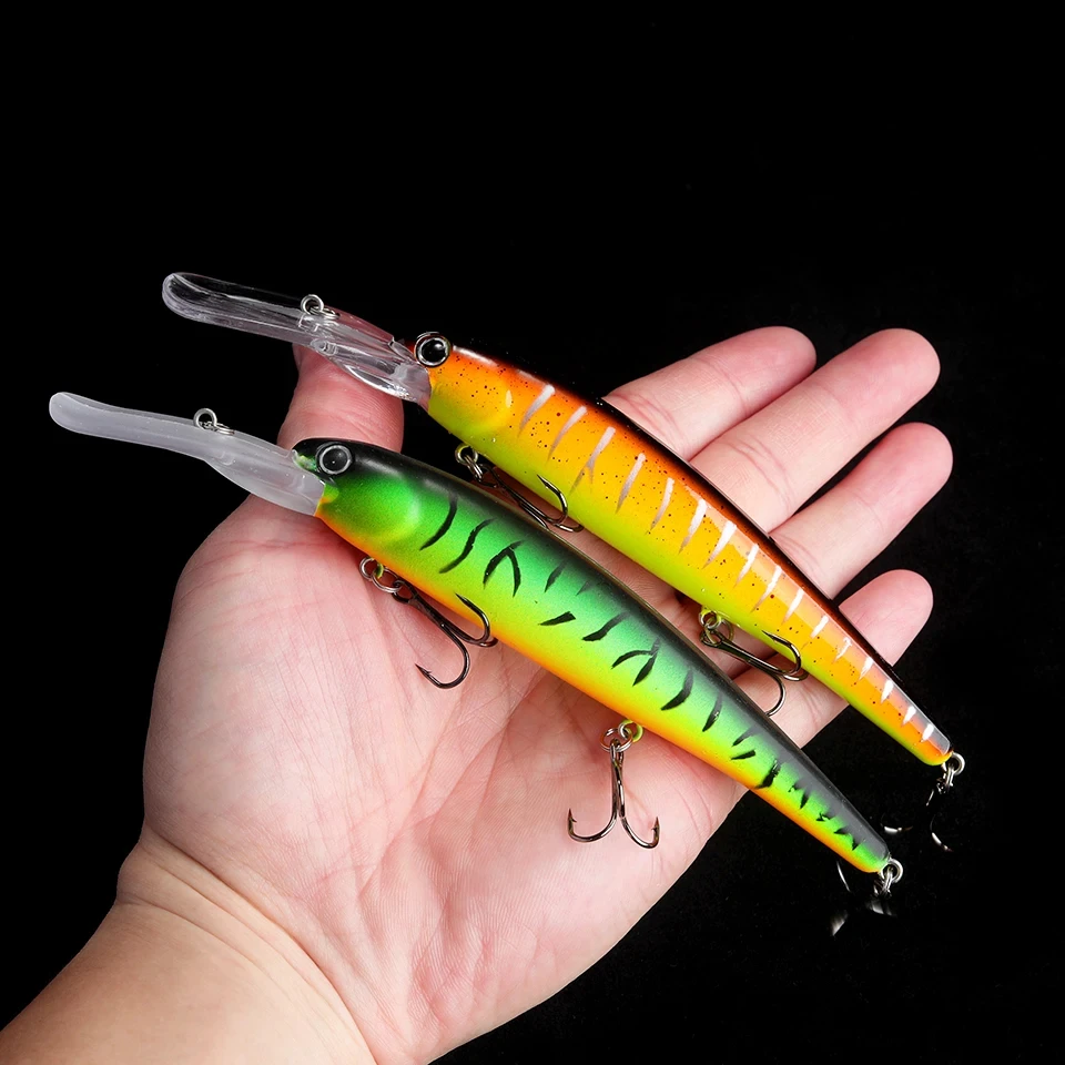 WALK FISH-señuelo flotante para pececillos, 1 piezas, 120mm/20g, curricán, Wobbler, Crankbait, Bandit, Lucio, aparejos de pesca de agua salada - imagen 5