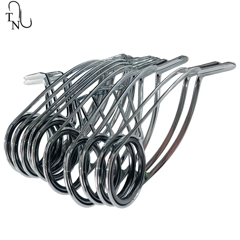 TN71-1 KWLSG Guía de caña de pescar Guías KW Anillo SIC 6 - 50 #   Componentes de construcción de cañas Accesorios para cañas de pescar DIY de acero inoxidable - imagen 3