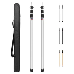Postes telescópicos de aluminio para pesca – toldo ajustable