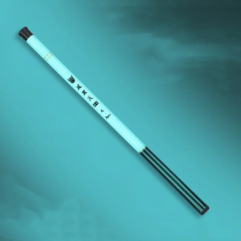 Caña de pescar telescópica ultraligera, fibra de carbono súper dura, portátil para corriente de carpa de agua dulce, 1,8 m/2,1 m/2,4 m/2,7 m/3,0 m/3,6 - imagen 2