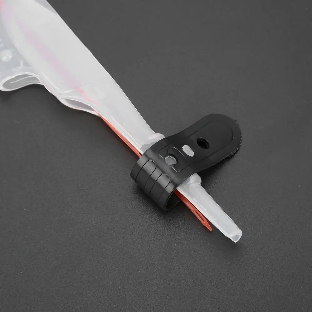 Tapa de punta de caña de pescar de PVC portátil, 5 uds., 3 tamaños, cubierta de caña de pescar blanca, tapa de caña de pescar telescópica, accesorios de pesca - imagen 2