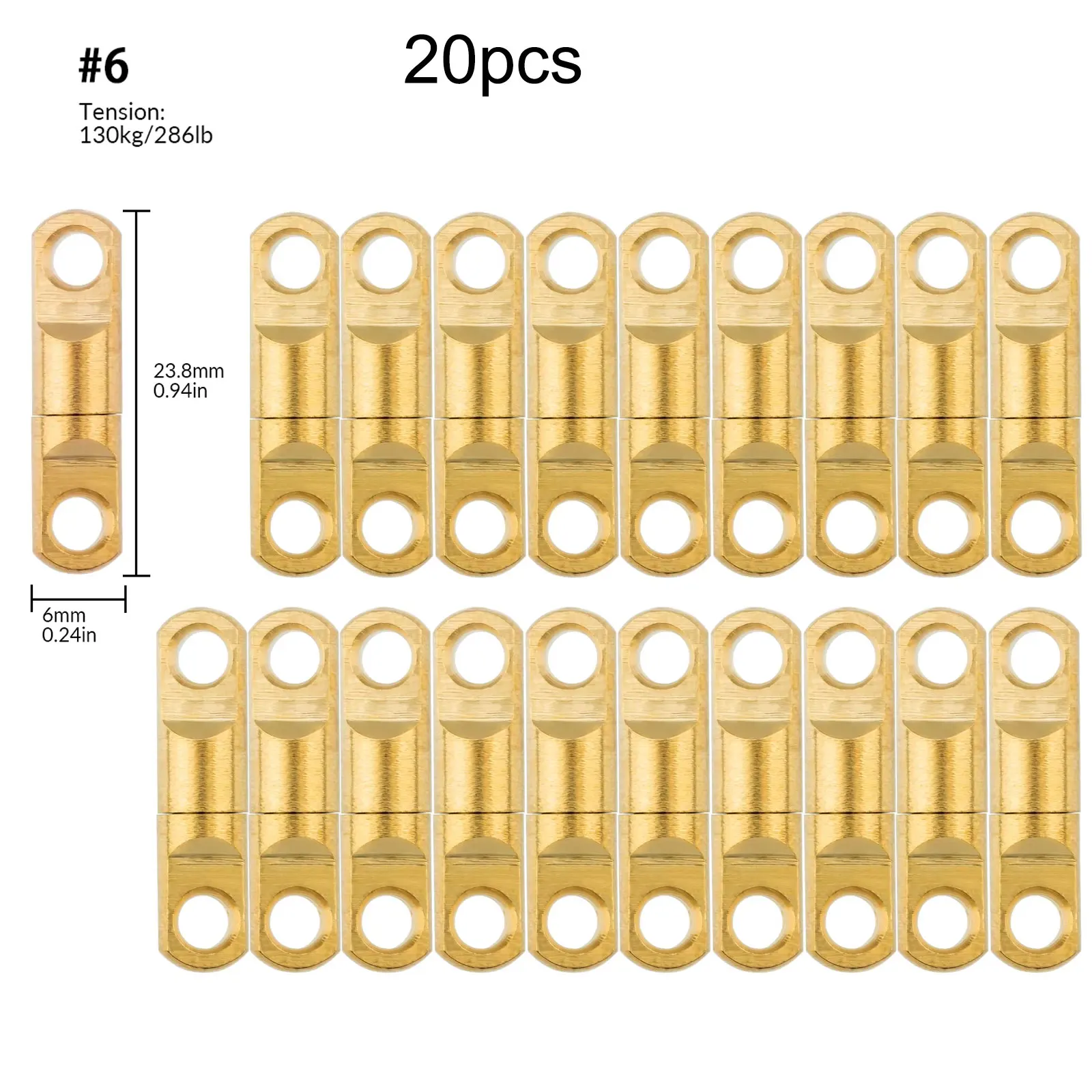 20pcs size6