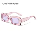 Clear Pink Purple